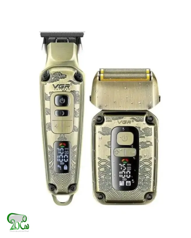 ماشین اصلاح سر و صورت دوقلو وی جی آر مدل V-641