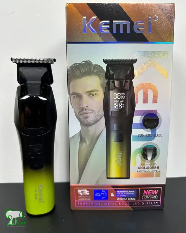 ماشین اصلاح خط زن و صفر زن Kemei KM-1859