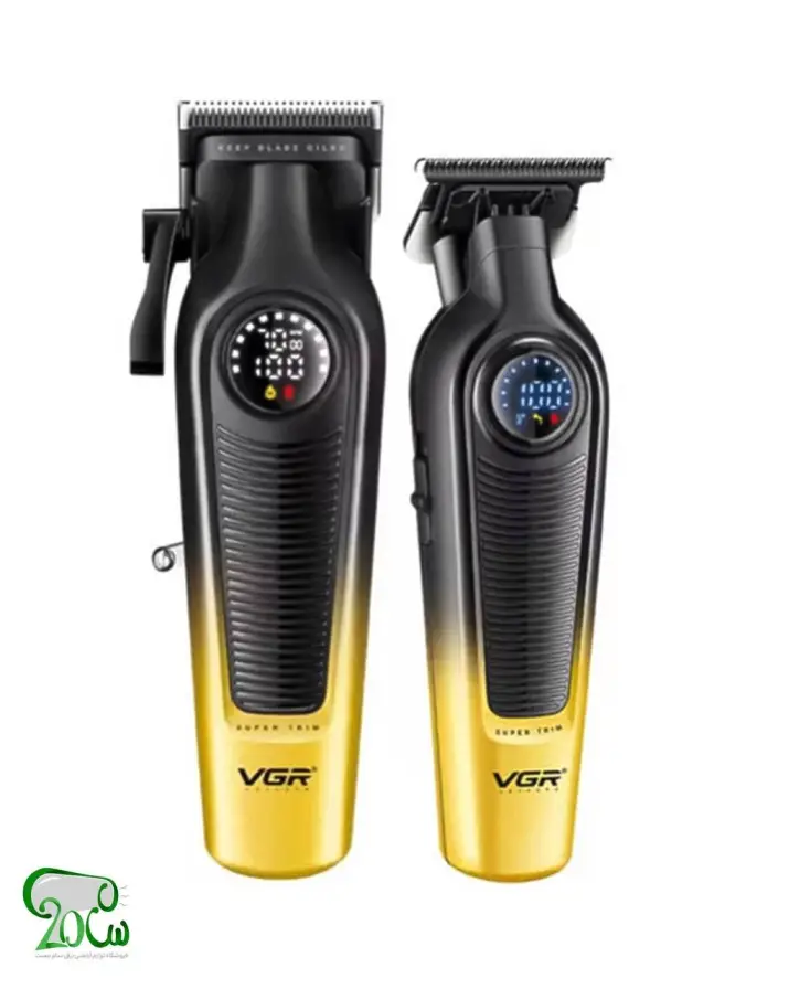 ماشین اصلاح سر و صورت دوقلو وی‌جی‌ار مدل V-196&996