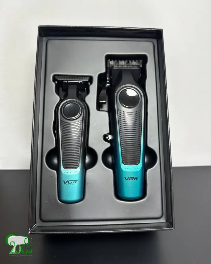 ماشین اصلاح سر و صورت دوقلو وی‌جی‌ار مدل V-196&996