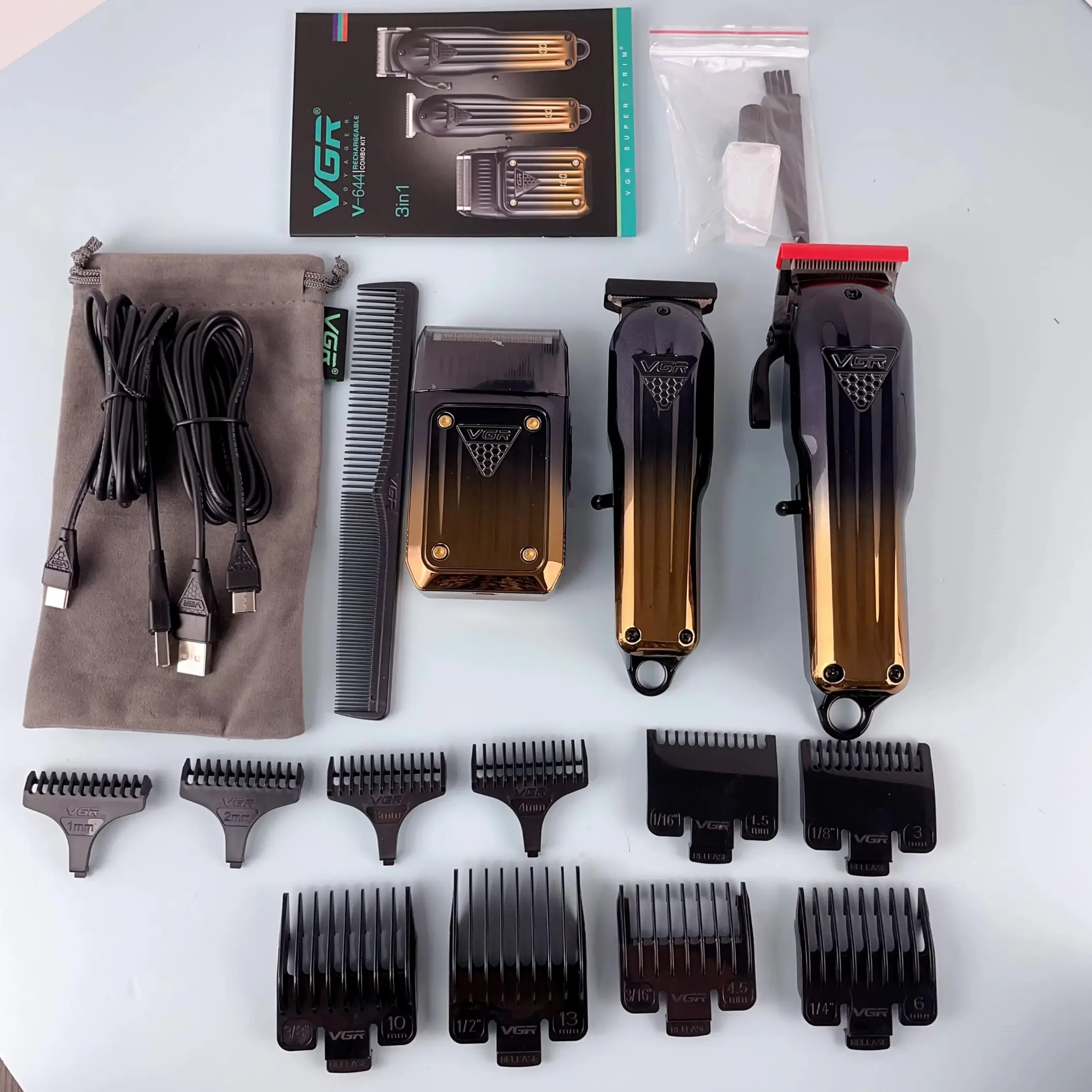 ست ماشین اصلاح وی جی آر VGR V-644